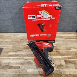 HOUSTON LOCATION - AS-IS (APPEARS LIKE NEW) Milwaukee FUEL 18-Volt Lithium-Ion Brushless Cordless Gen II 15-Gauge Angled Finish Nailer (Tool-Only)