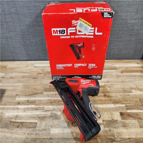 HOUSTON LOCATION - AS-IS (APPEARS LIKE NEW) Milwaukee FUEL 18-Volt Lithium-Ion Brushless Cordless Gen II 15-Gauge Angled Finish Nailer (Tool-Only)