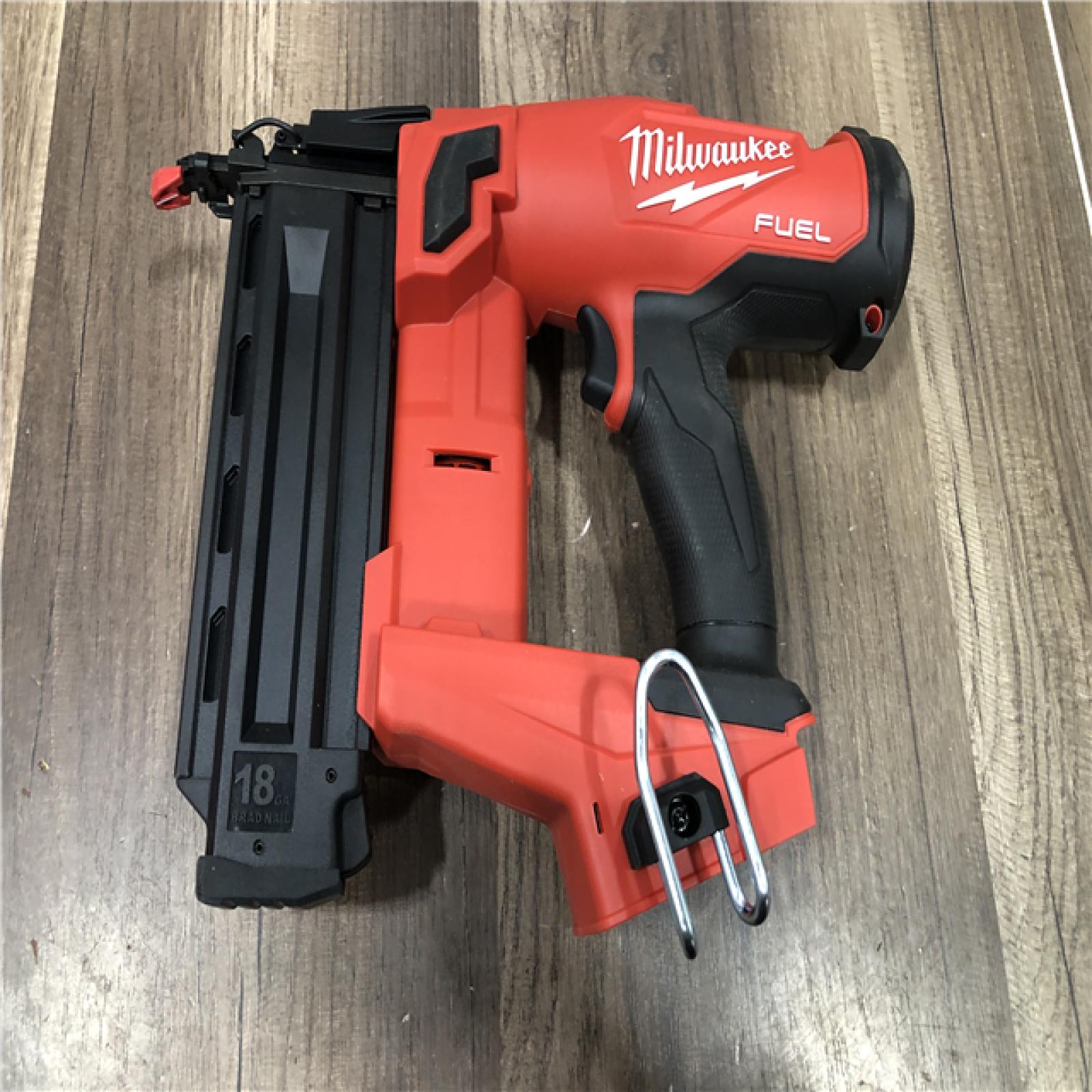 AS-IS Milwaukee FUEL 18-Volt Lithium-Ion Brushless Cordless Gen II 18-Gauge Brad Nailer (Tool-Only)