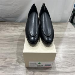 Bally Geremy Calf Plain Leather Loafers - Black - SZ 10.5