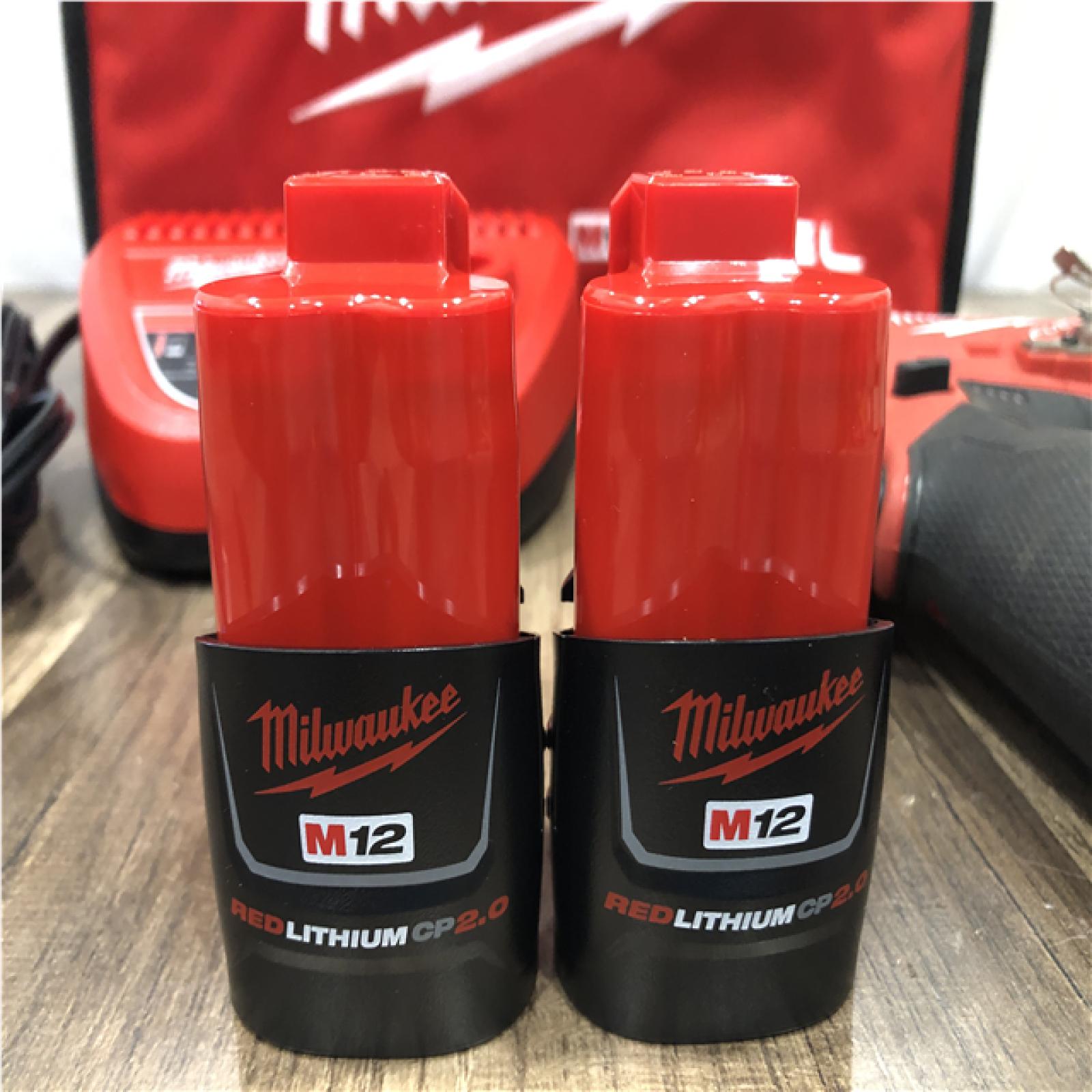 AS-IS Milwaukee FUEL SURGE 12V Lithium-Ion Brushless Cordless 1/4 in. Hex Impact Driver Compact Kit