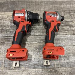 AS-IS Milwaukee 18V Lithium-Ion Brushless Cordless Compact Drill/Impact Combo Kit