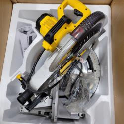 NEW! DEWALT 15 Amp Corded 12 in. Single Bevel Compound Miter Saw
