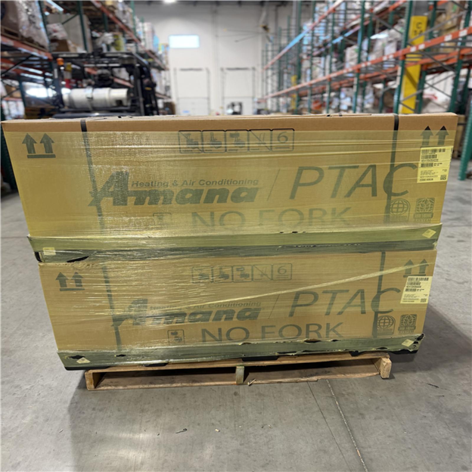 DALLAS LOCATION - AMANA HEATING AND AIRCONDITIONING PALLET -(4 UNITS)