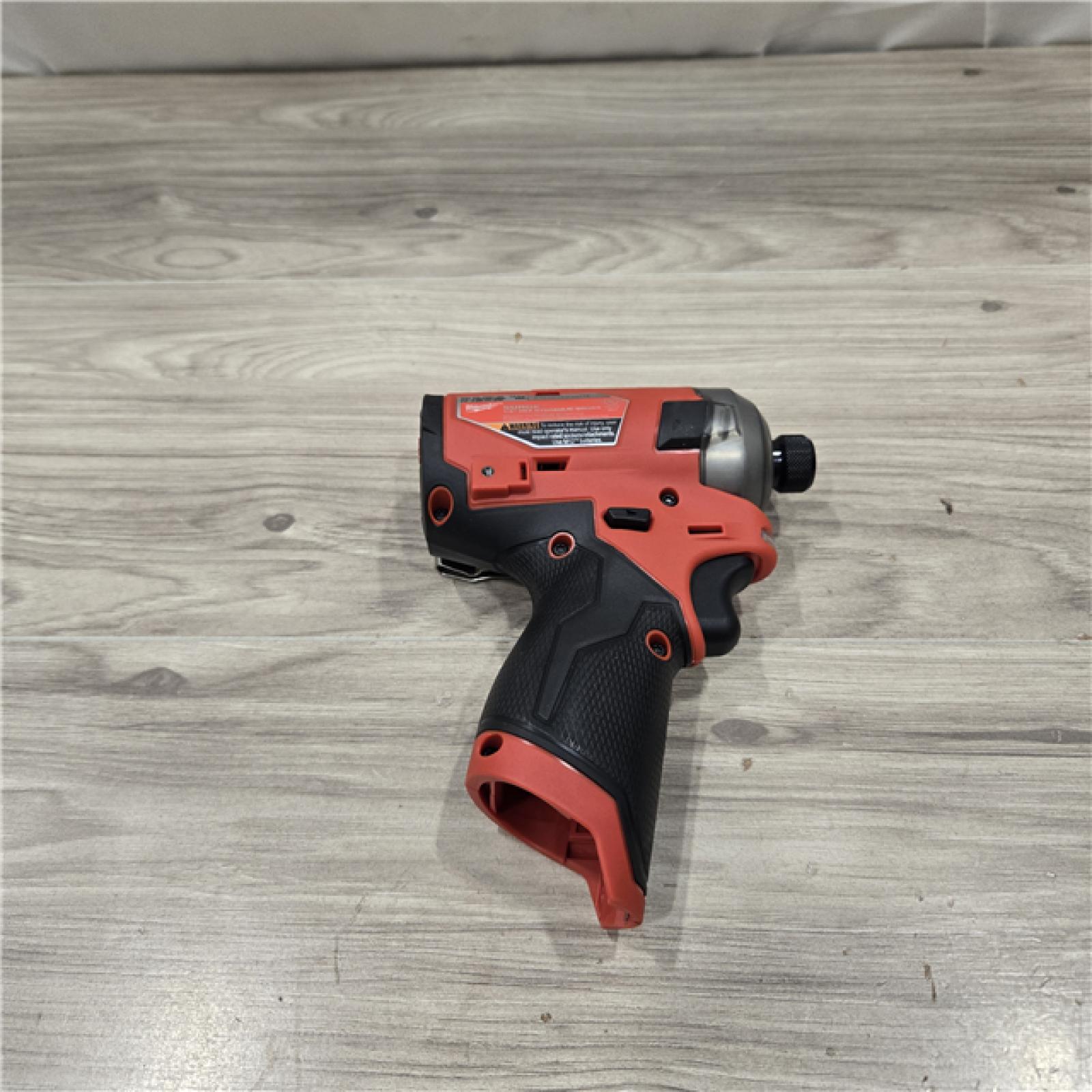 AS-IS Milwaukee M12 FUEL SURGE 12V Cordless 1/4 in. Hex Impact Driver Compact Kit