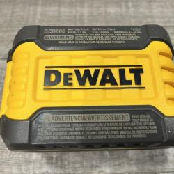 AS-IS DEWALT FLEXVOLT 20V/60V MAX Lithium-Ion 6.0Ah Battery Pack