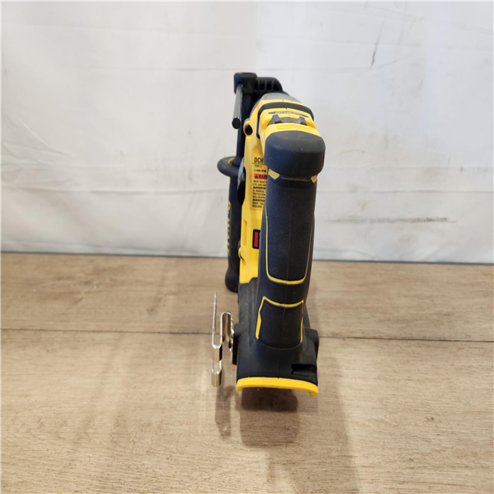 AS-IS- DEWALT ATOMIC 20V MAX Cordless Brushless Ultra-Compact 5/8 in. SDS Plus Hammer Drill (Tool Only)