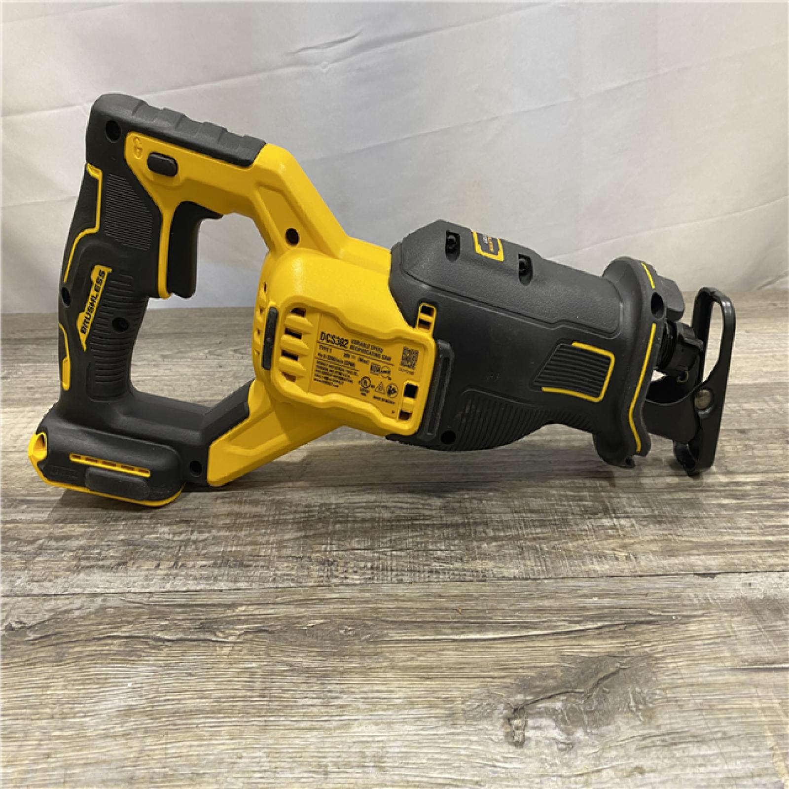 AS-IS DEWALT 20V MAX XR Cordless Brushless Reciprocating Saw (Tool Only)