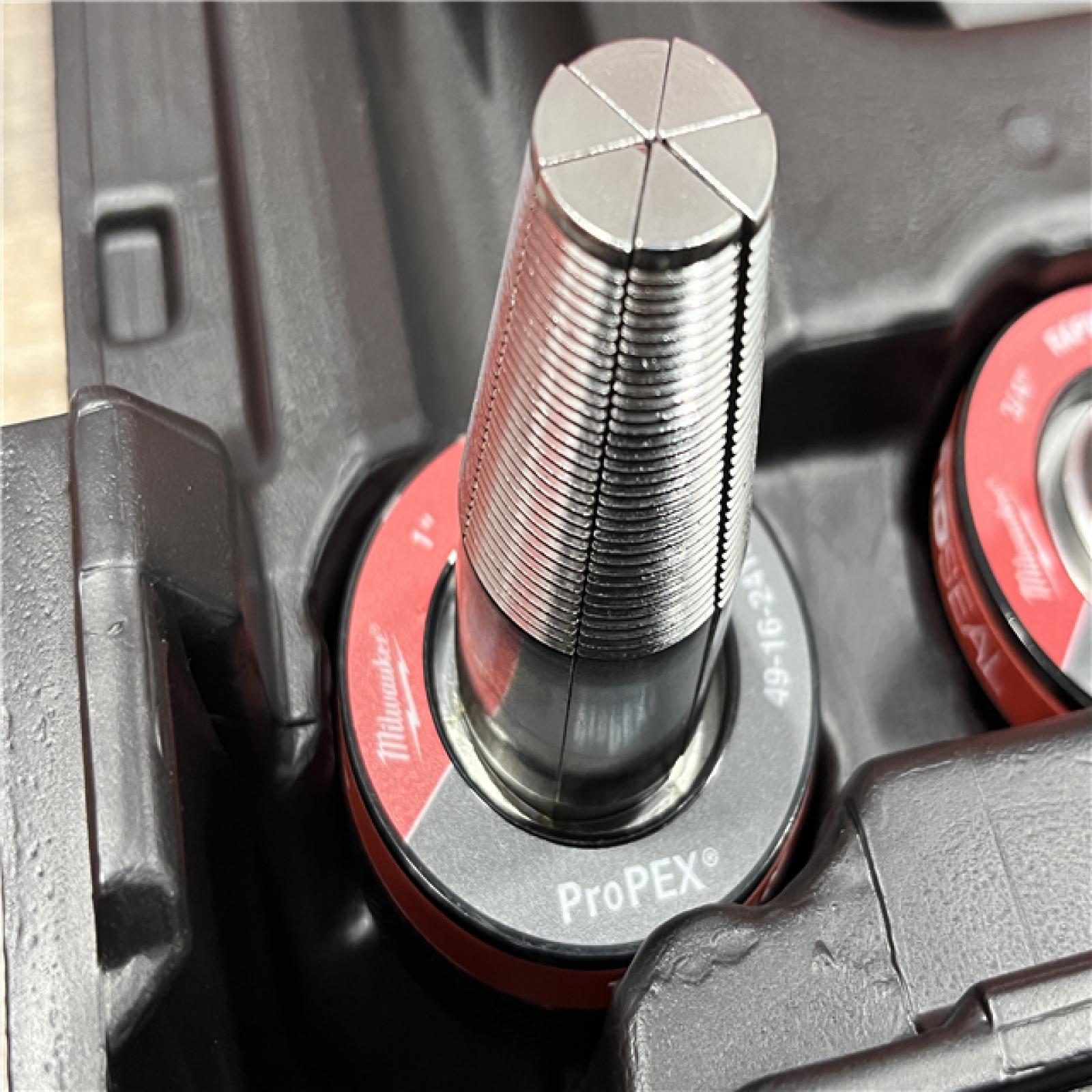 AS-IS Milwaukee FUEL ProPEX Expander Tool with 1/2 in. - 1 in. RAPID SEAL ProPEX Expander Heads