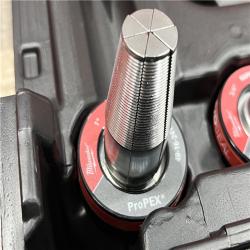 AS-IS Milwaukee FUEL ProPEX Expander Tool with 1/2 in. - 1 in. RAPID SEAL ProPEX Expander Heads