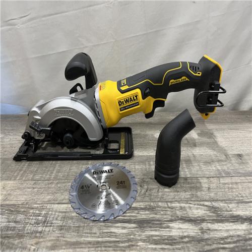AS-IS DEWALT ATOMIC 20V MAX Cordless Brushless 4-1/2 in. Circular Saw (Tool Only)