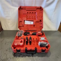 AS-IS- Milwaukee M18 18V Lithium-Ion Cordless Short Throw Press Tool Kit