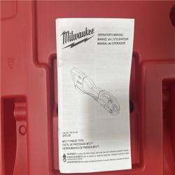 CALIFORNIA AS IS MILWAUKEE PRESS TOOL