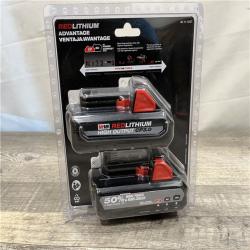 NEW - Milwaukee 18V Lithium-Ion HIGH OUTPUT CP 3.0Ah Battery Pack (2-Pack)