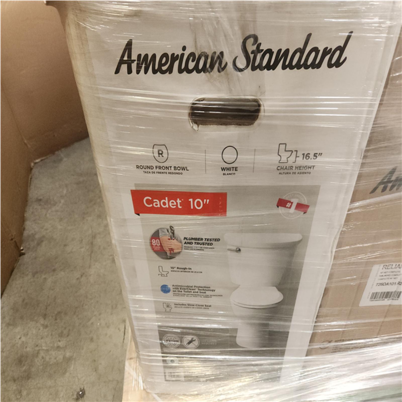 Phoenix AS-IS Mixed American Standard Toilets and accessories