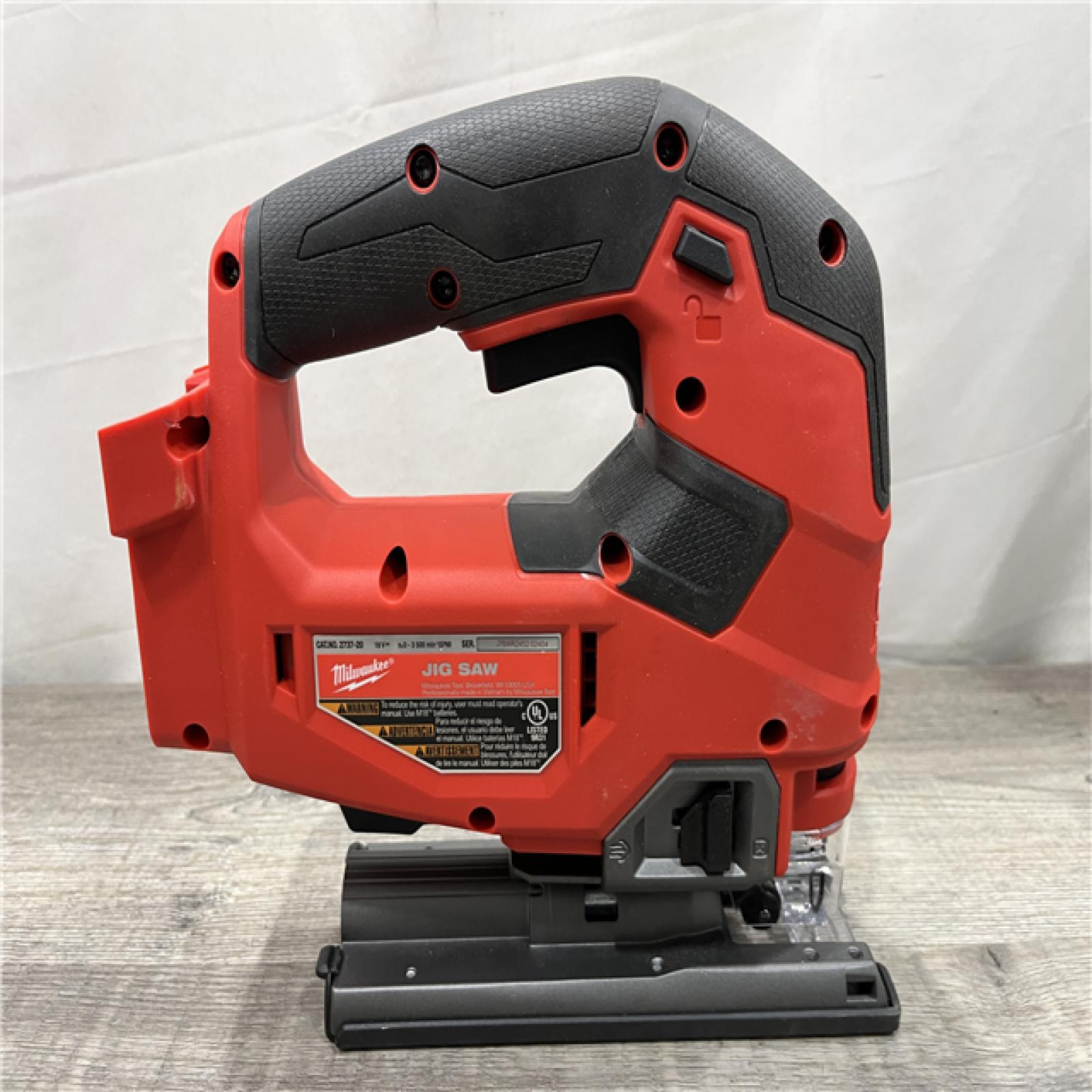 AS-IS Milwaukee FUEL 18V Lithium-Ion Brushless Cordless Jig Saw (Tool-Only)
