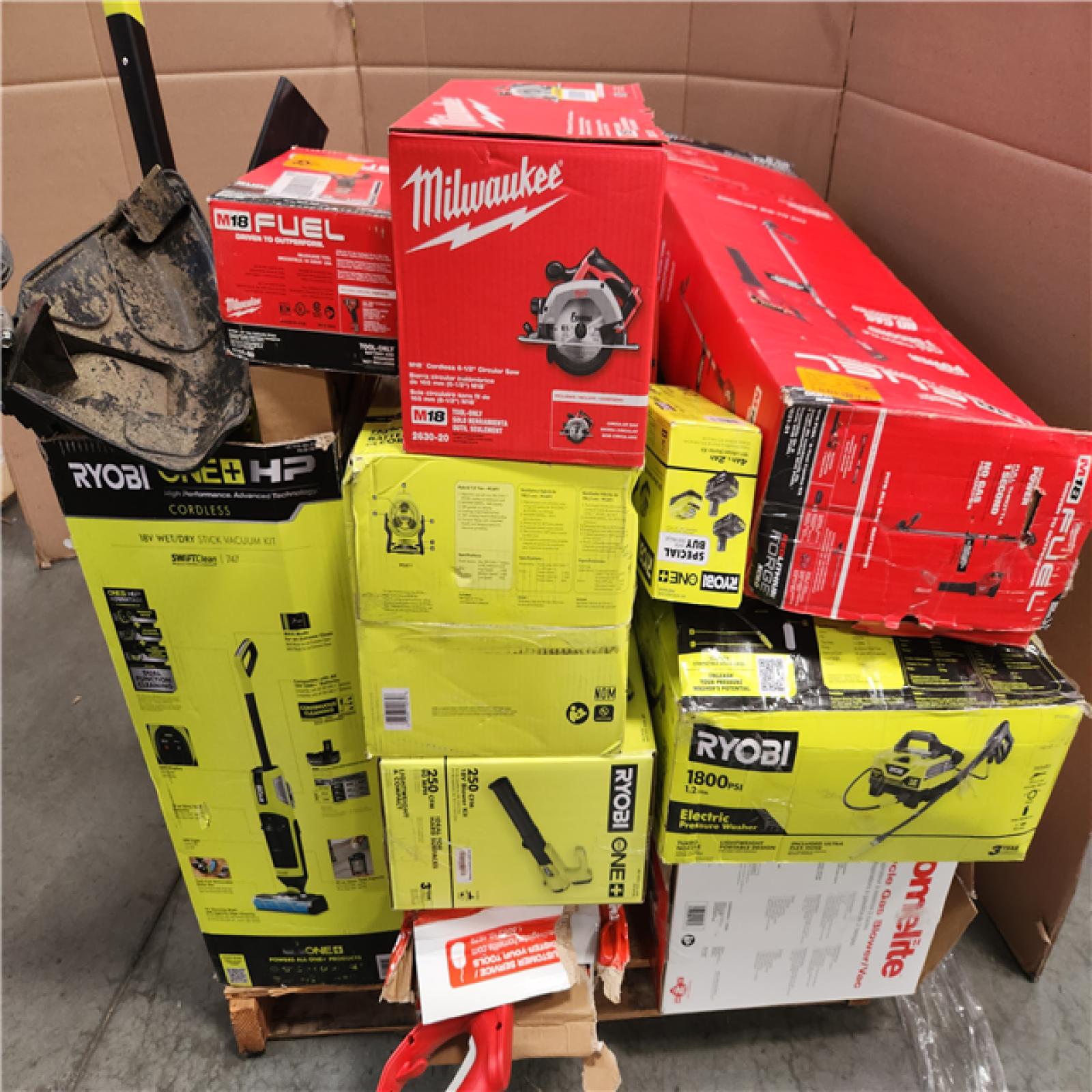 CALIFORNIA AS-IS TOOL PALLET
