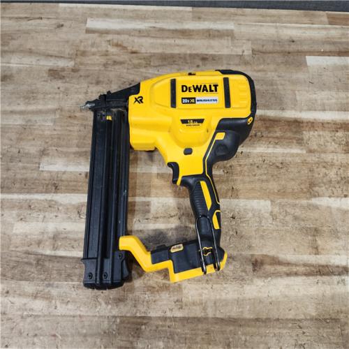 HOUSTON LOCATION - AS - IS DEWALT 20V MAX XR Lithium-Ion Electric Cordless 18-Gauge Brad Nailer (Tool Only)