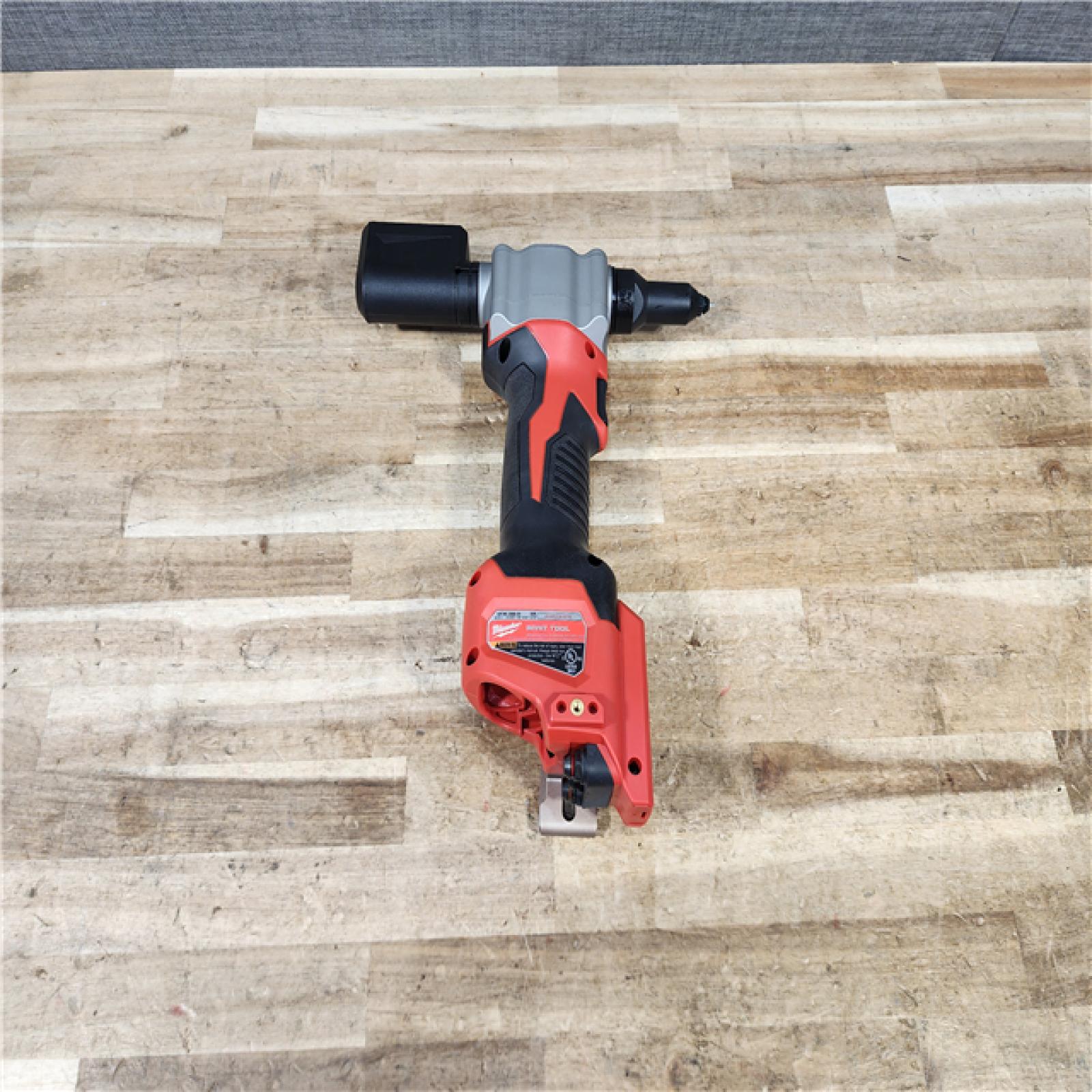 HOUSTON LOCATION - AS - IS Milwaukee 12-Volt Lithium-Ion Cordless Rivet Tool (Tool-Only)