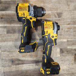 HOUSTON LOCATION - AS-IS DEWALT 20V MAX XR Cordless Drill/Driver, ATOMIC Impact Driver 2 Tool Combo Kit, (2) 2.0Ah Batteries, Charger, and Bag