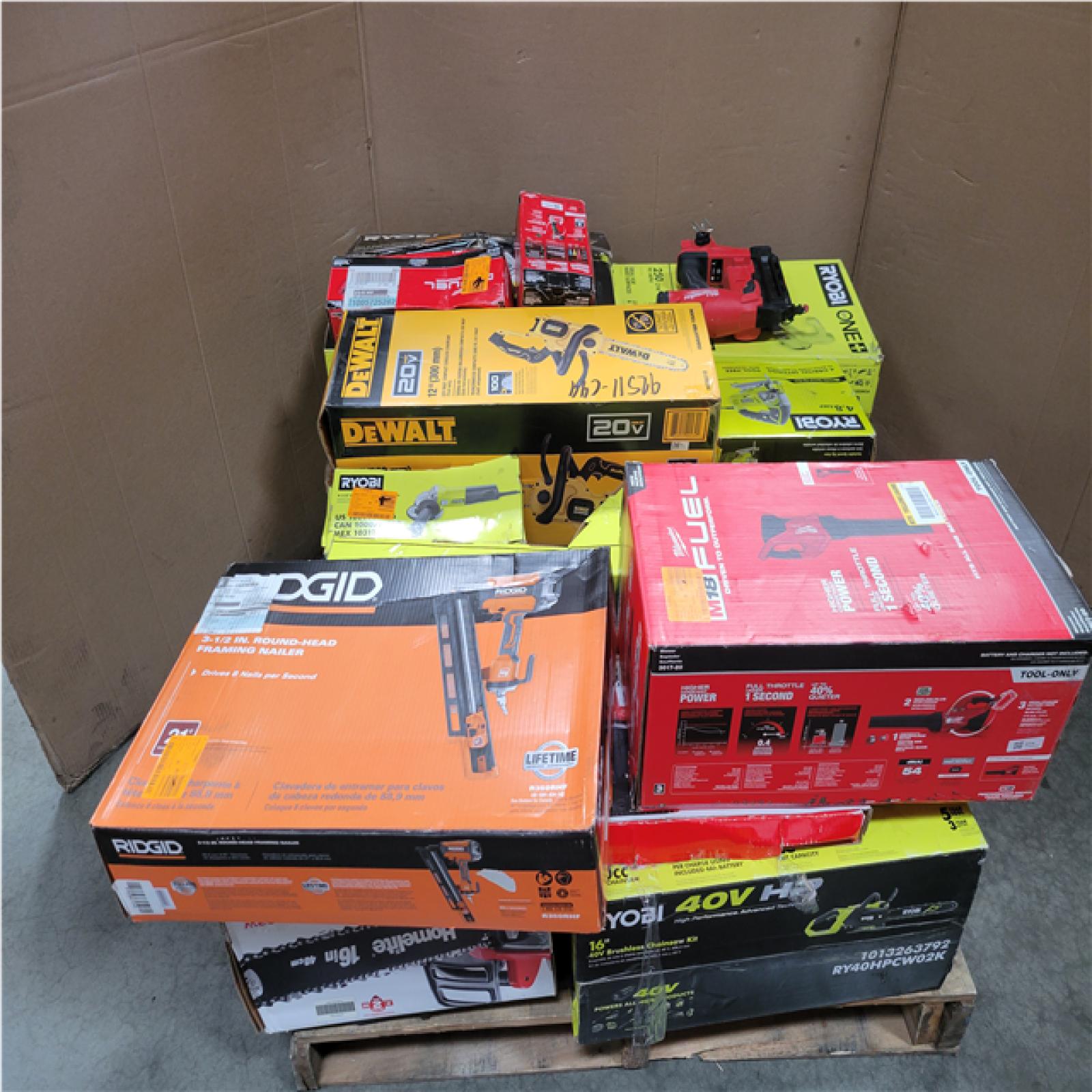 CALIFORNIA AS-IS TOOL PALLET