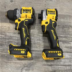 AS-IS DEWALT 20V MAX XR Cordless Drill/Driver  ATOMIC Impact Driver 2 Tool Combo Kit