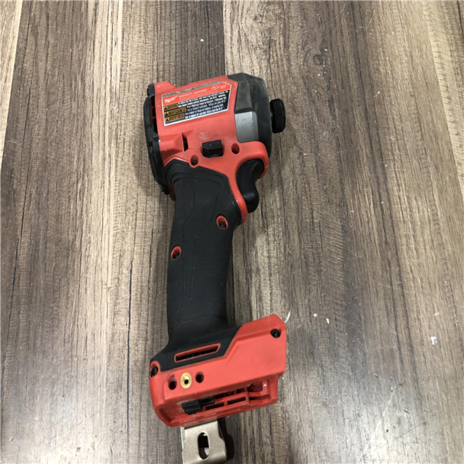 AS-IS Milwaukee FUEL 18V Lithium-Ion Brushless Cordless 1/4 in. Hex Impact Driver (Tool-Only)