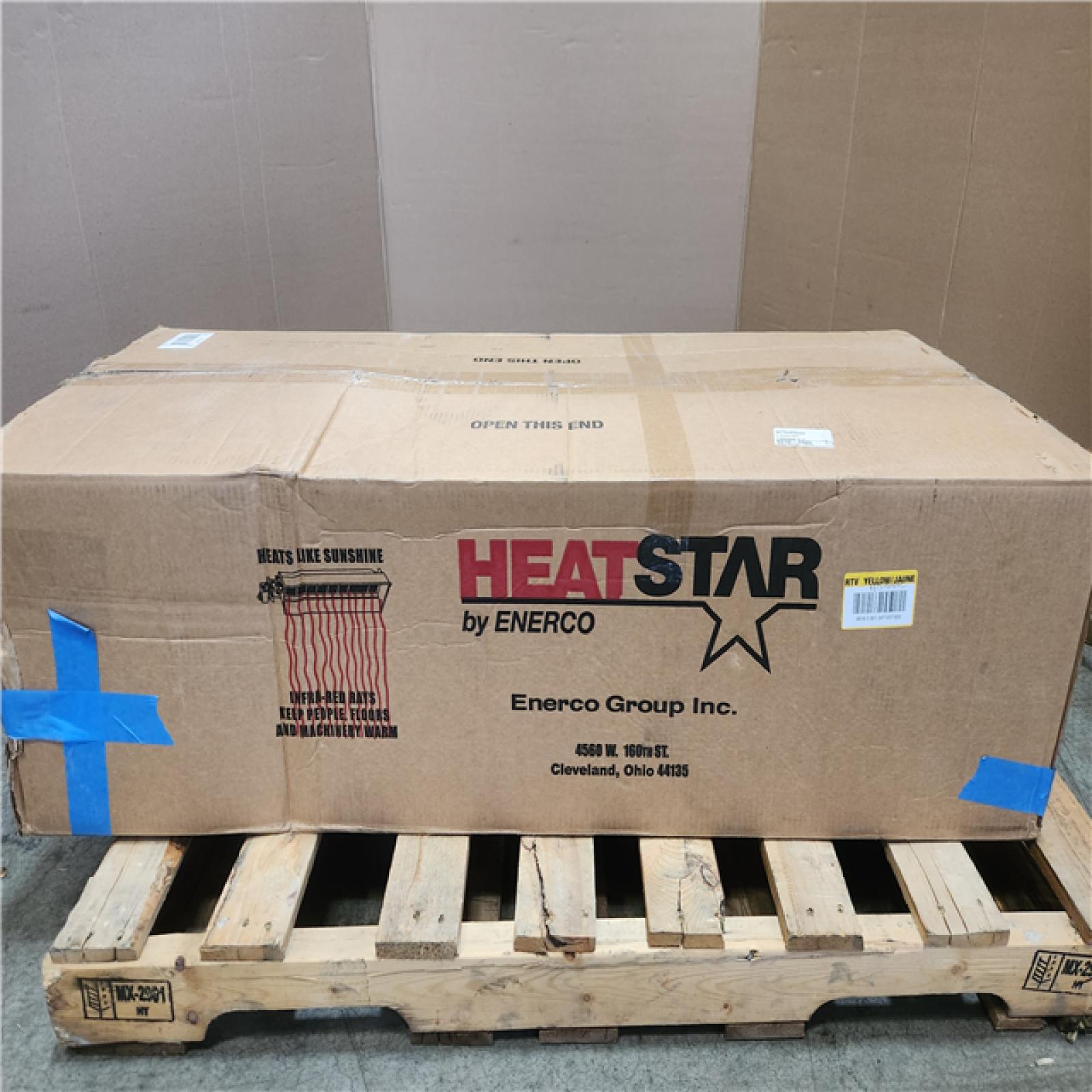 Phoenix NEW Mr. Heater High Intensity Overhead 60 000 BTU Radiant Natural Gas Portable Heater with Power Pile