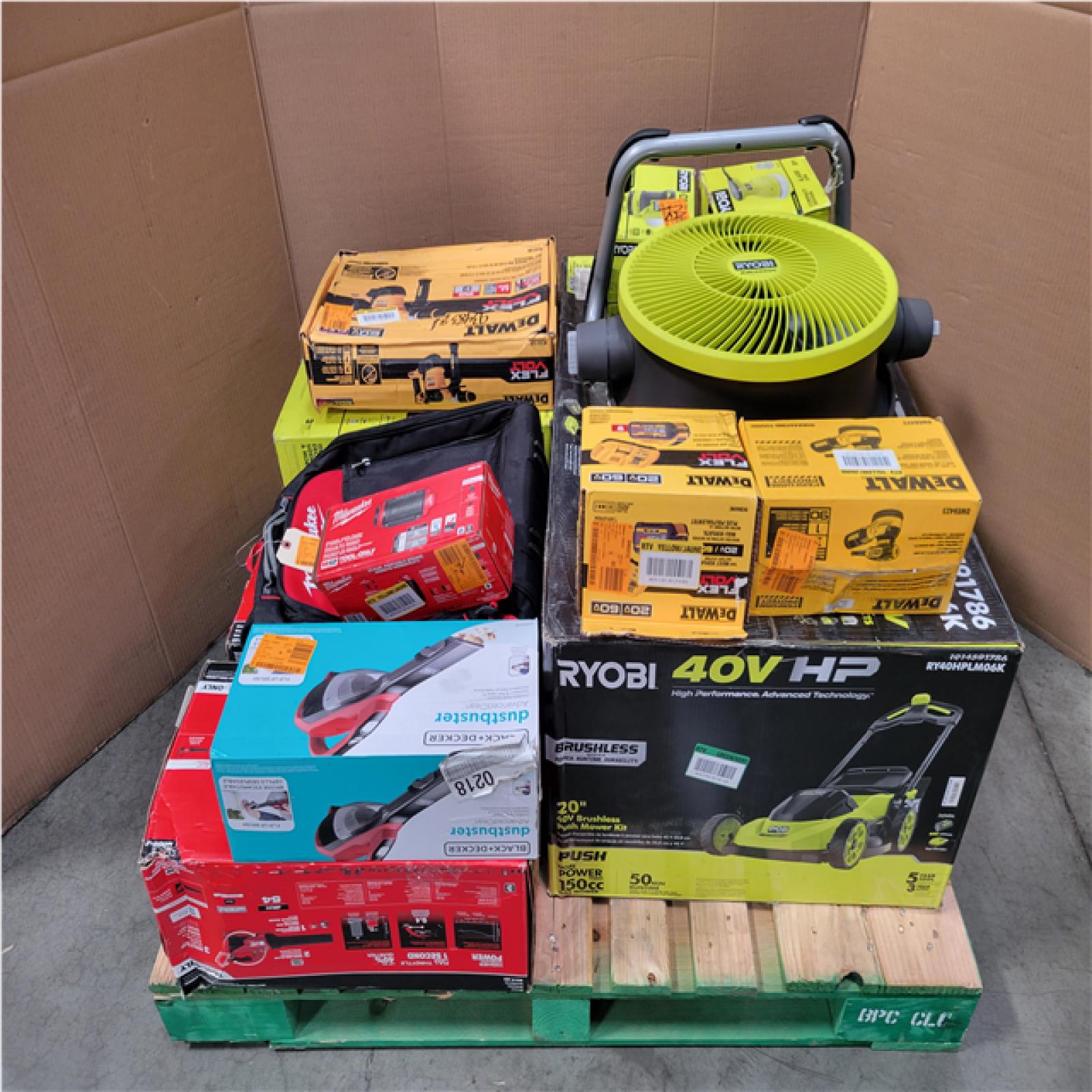 CALIFORNIA AS-IS TOOL PALLET