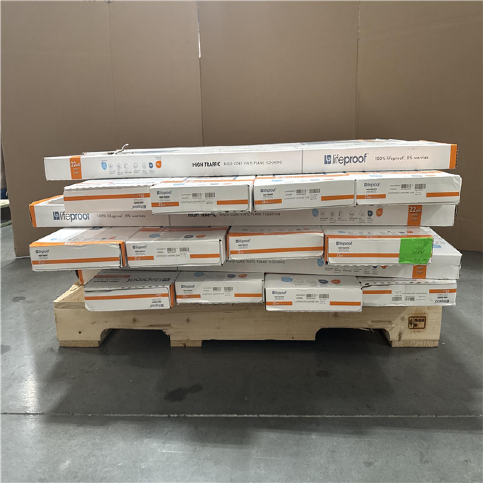 CALIFORNIA AS IS LIFEPROOF VINYL PLANK FLOORING