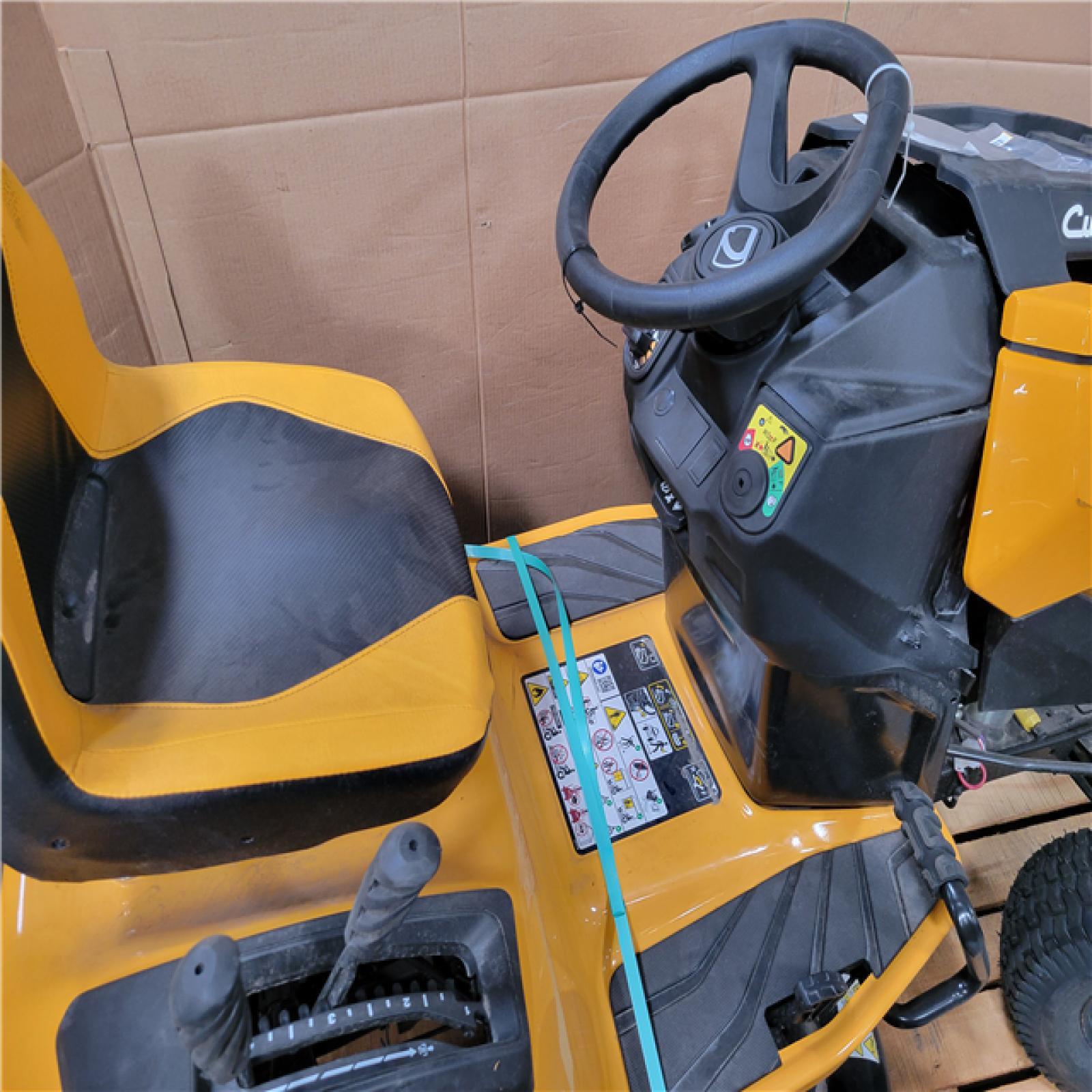 CALIFORNIA AS-IS CUB CADET XT1 ENDURO SERIES 42 IN. SIT DOWN RIDING LAWN MOWER