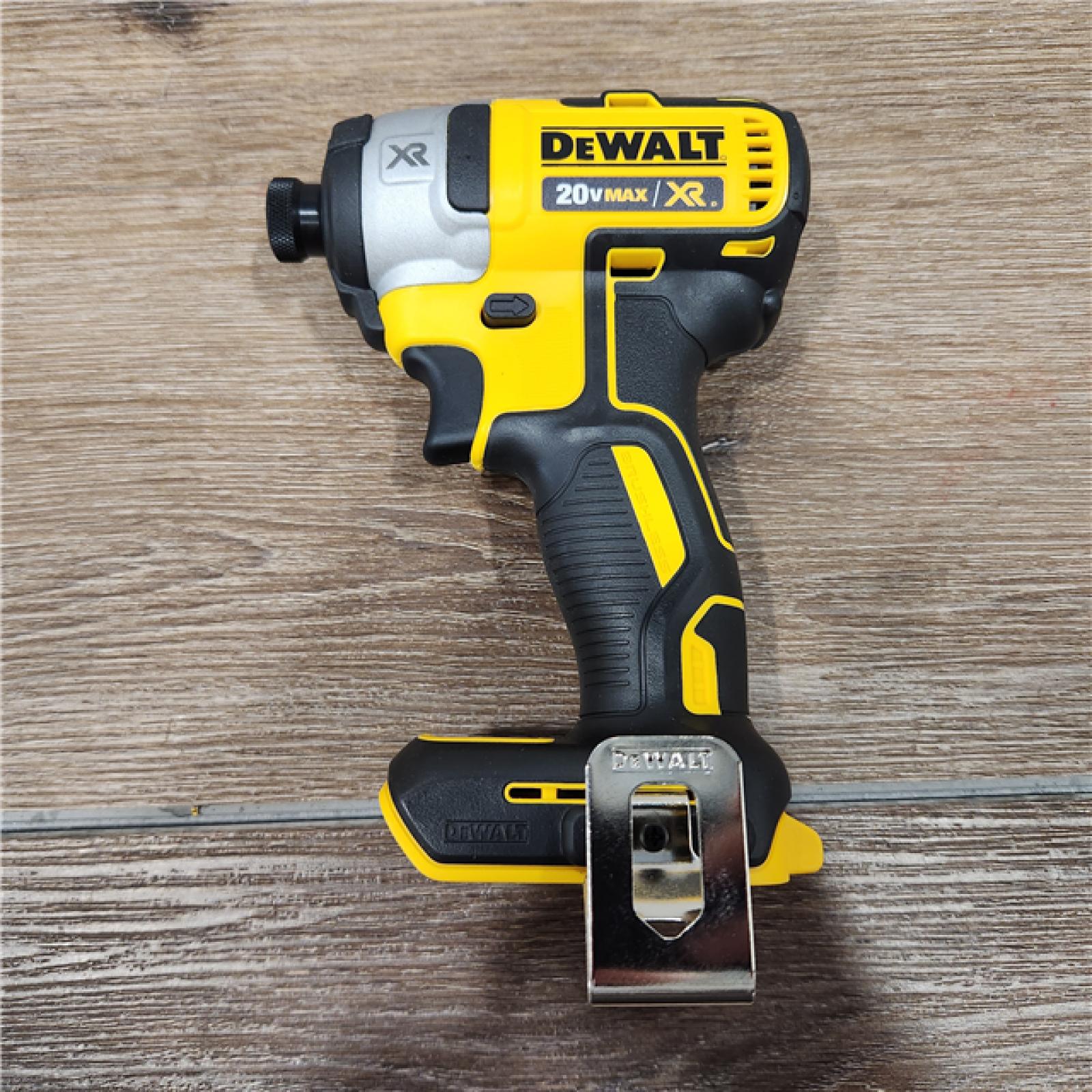 AS-IS DEWALT DCK2100D1T1 20V MAX FLEXVOLT ADVANTAGE Lithium Ion Brushless Cordless 2-Tool Combo Kit W/ Hammer Drill and Impact Driver 2.0 Ah