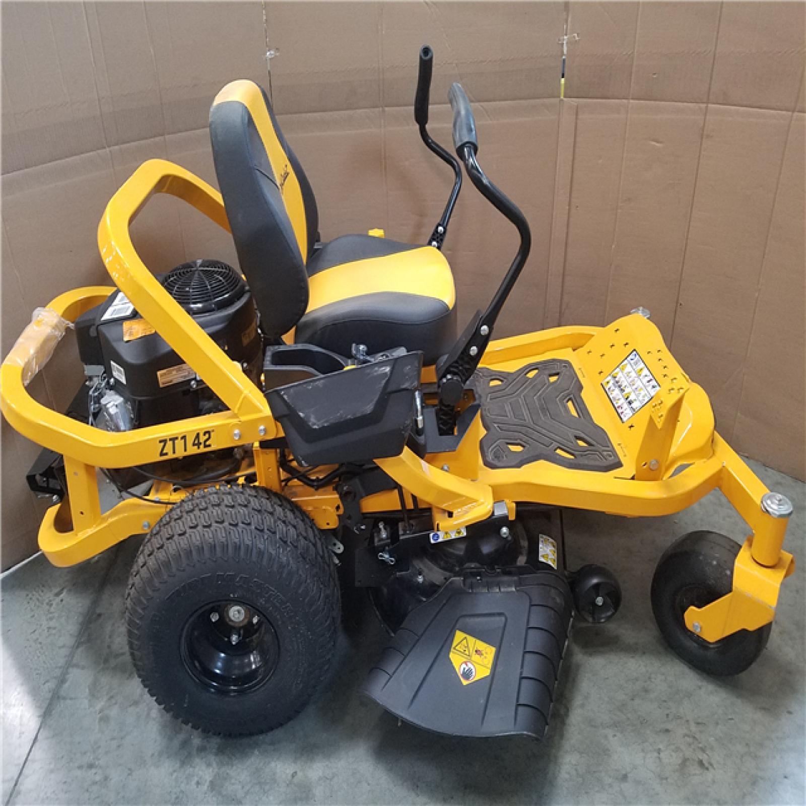 CALIFORNIA AS-IS CUB CADET ULTIMA ZT1 RIDING MOWER