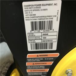 California LIKE-NEW Champion Power Equipment 3 in. Dia 224 Cc 2-in-1 Upright Gas Powered Wood Chipper Shredder