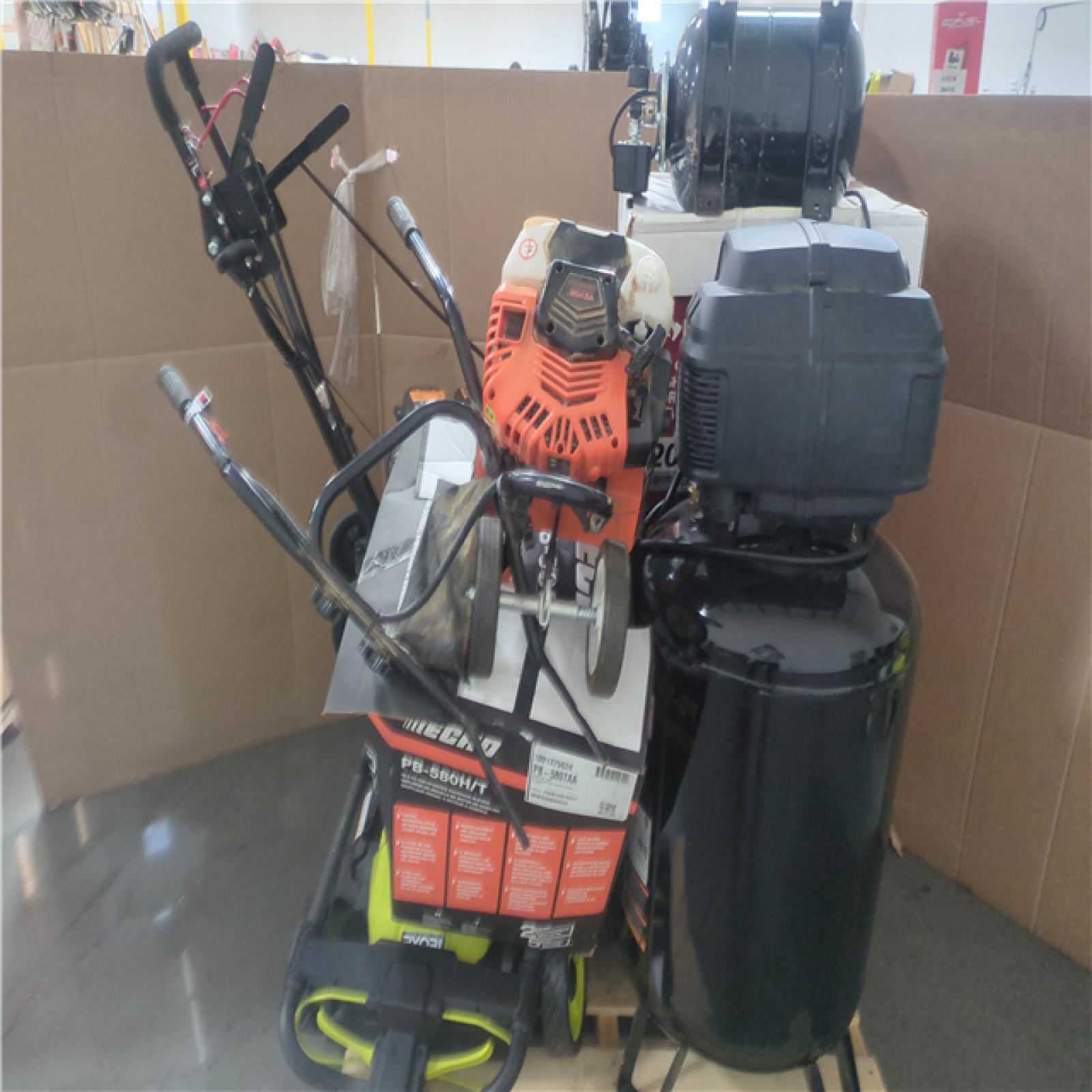 California AS-IS OUTDOOR POWER EQUIPMENT