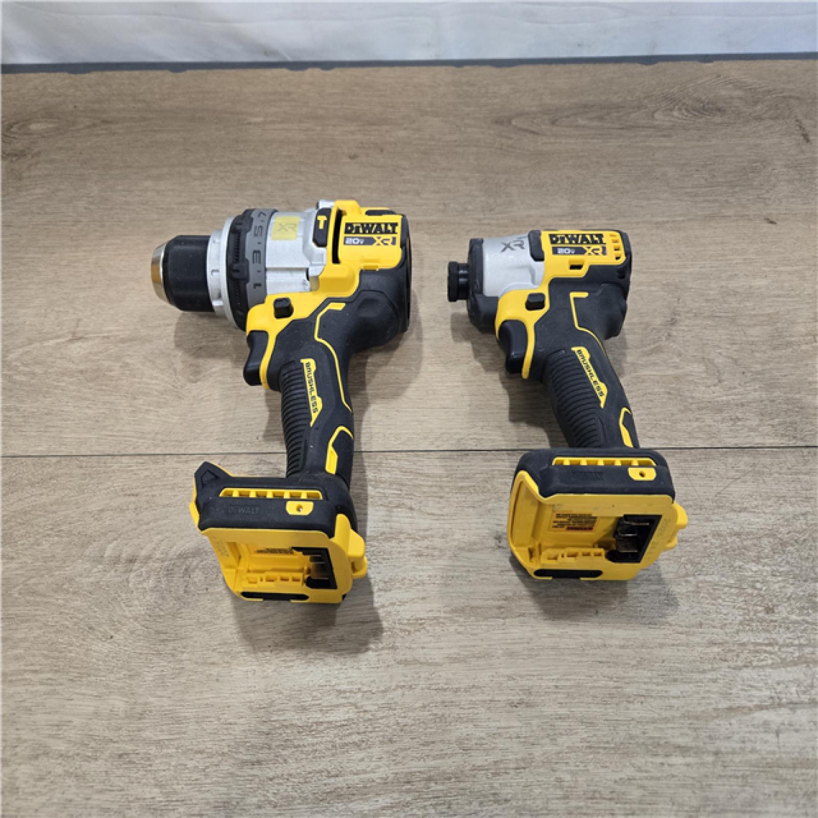 AS-IS DEWALT 20V MAX Lithium-Ion Cordless 2-Tool Combo Kit