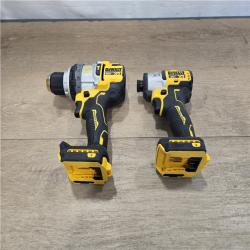 AS-IS DEWALT 20V MAX Lithium-Ion Cordless 2-Tool Combo Kit