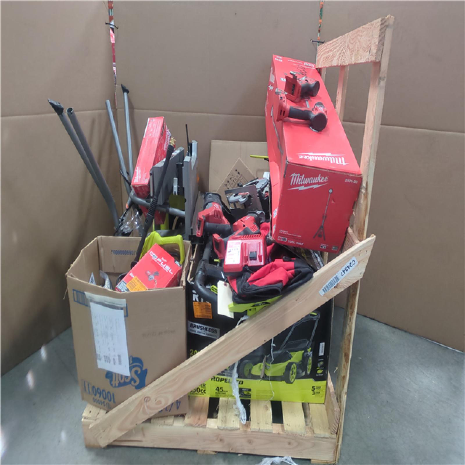 CALIFORNIA AS-IS TOOL PALLET