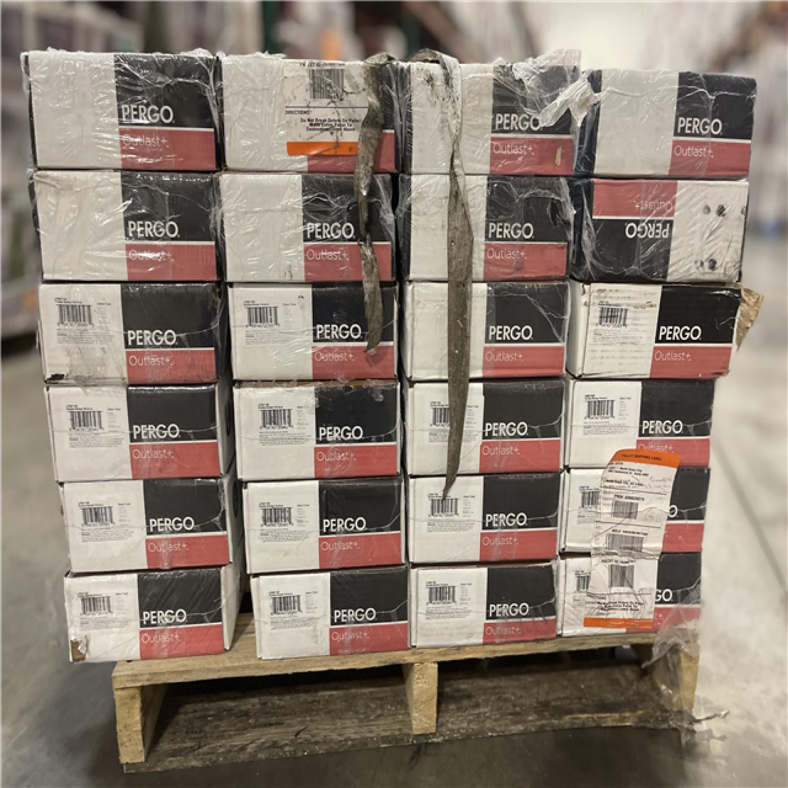 DALLAS LOCATION- Pergo Outlast+ Hobbs Amber Hickory 12 mm T x 7.4 in. W Waterproof Laminate Wood Flooring (19.63 sq.ft./case) Pallet (24 cases)