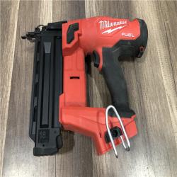 AS-IS Milwaukee FUEL 18-Volt Lithium-Ion Brushless Cordless Gen II 18-Gauge Brad Nailer (Tool-Only)