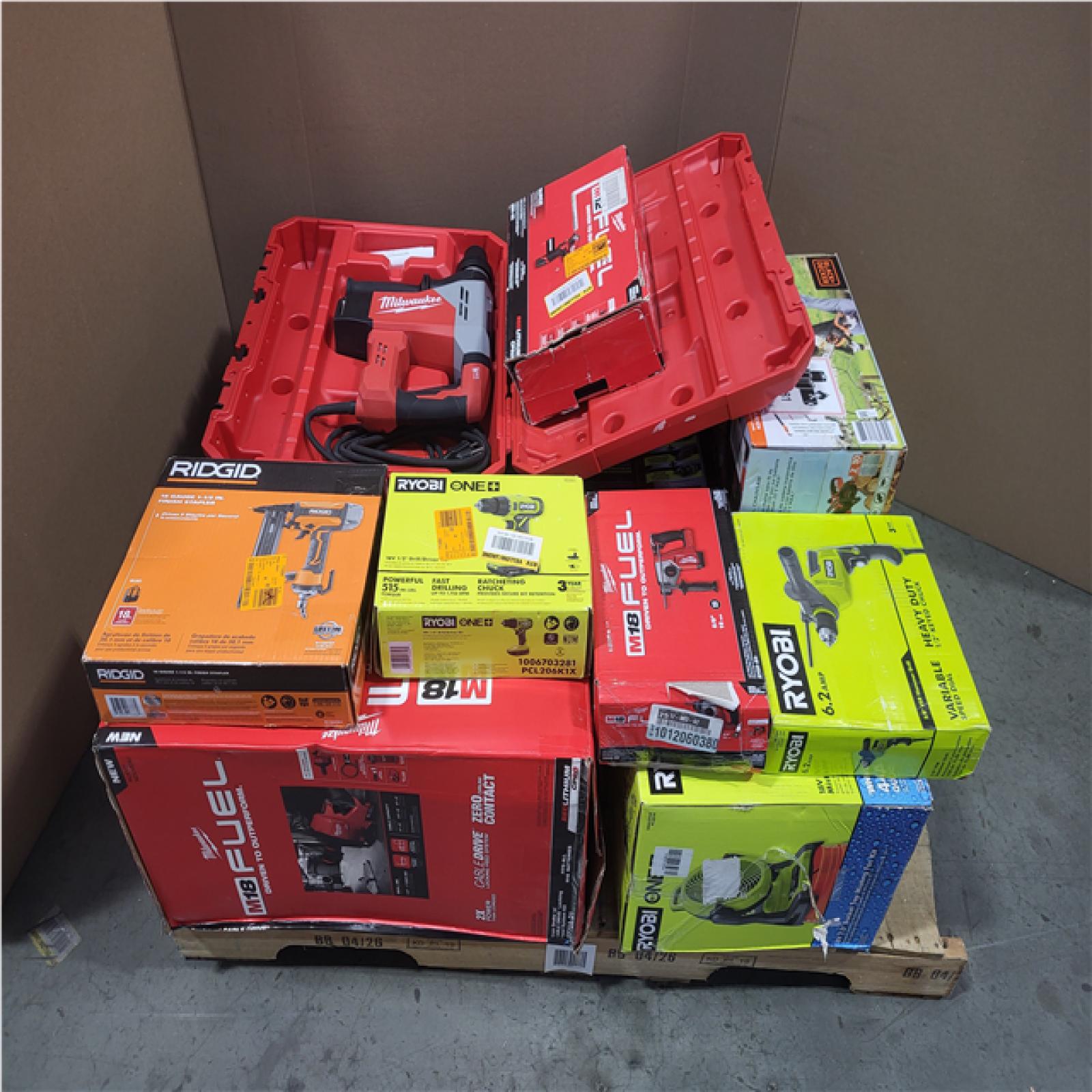 CALIFORNIA AS-IS TOOL PALLET