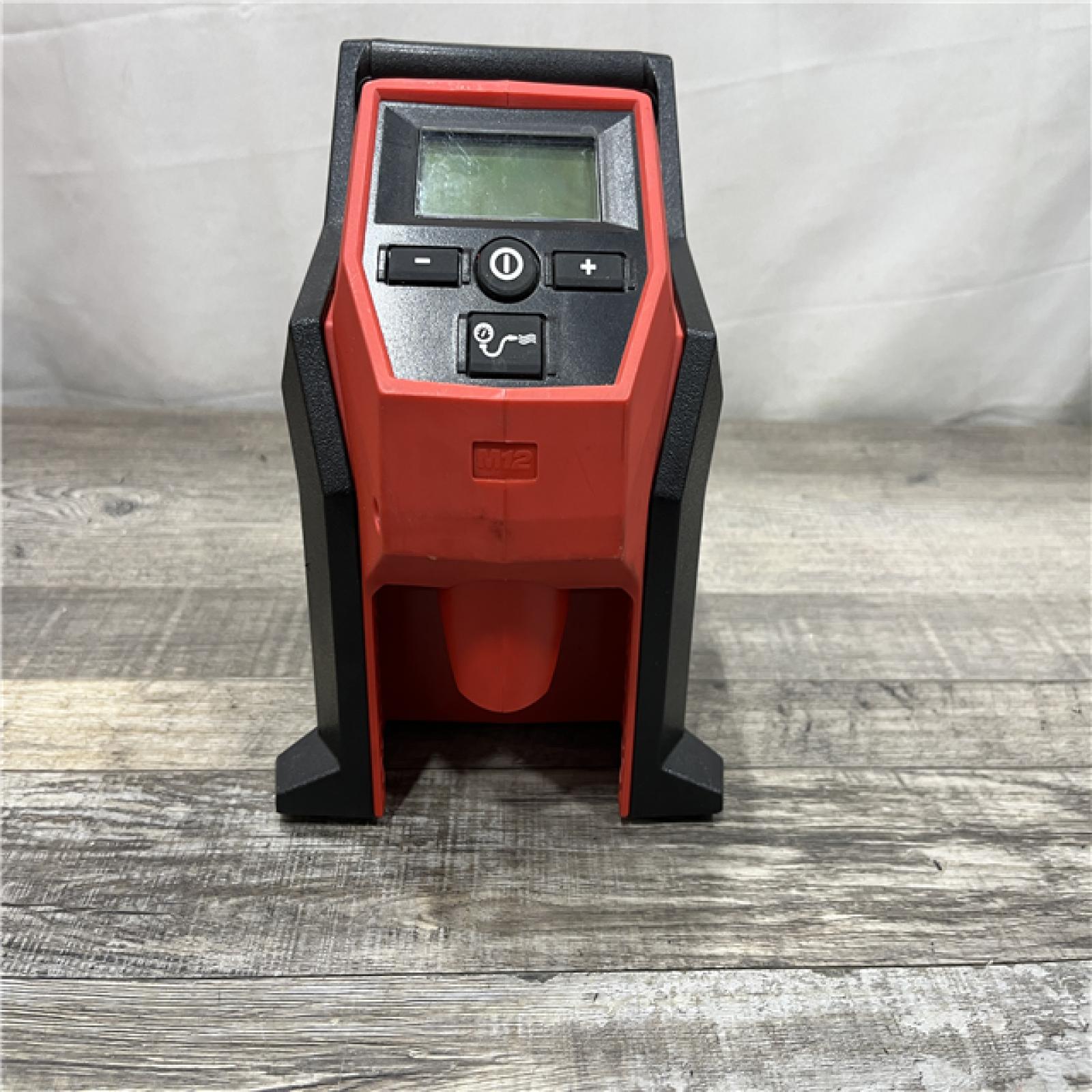 AS-IS Milwaukee 12-Volt Lithium-Ion Cordless Electric Portable Inflator (Tool-Only)