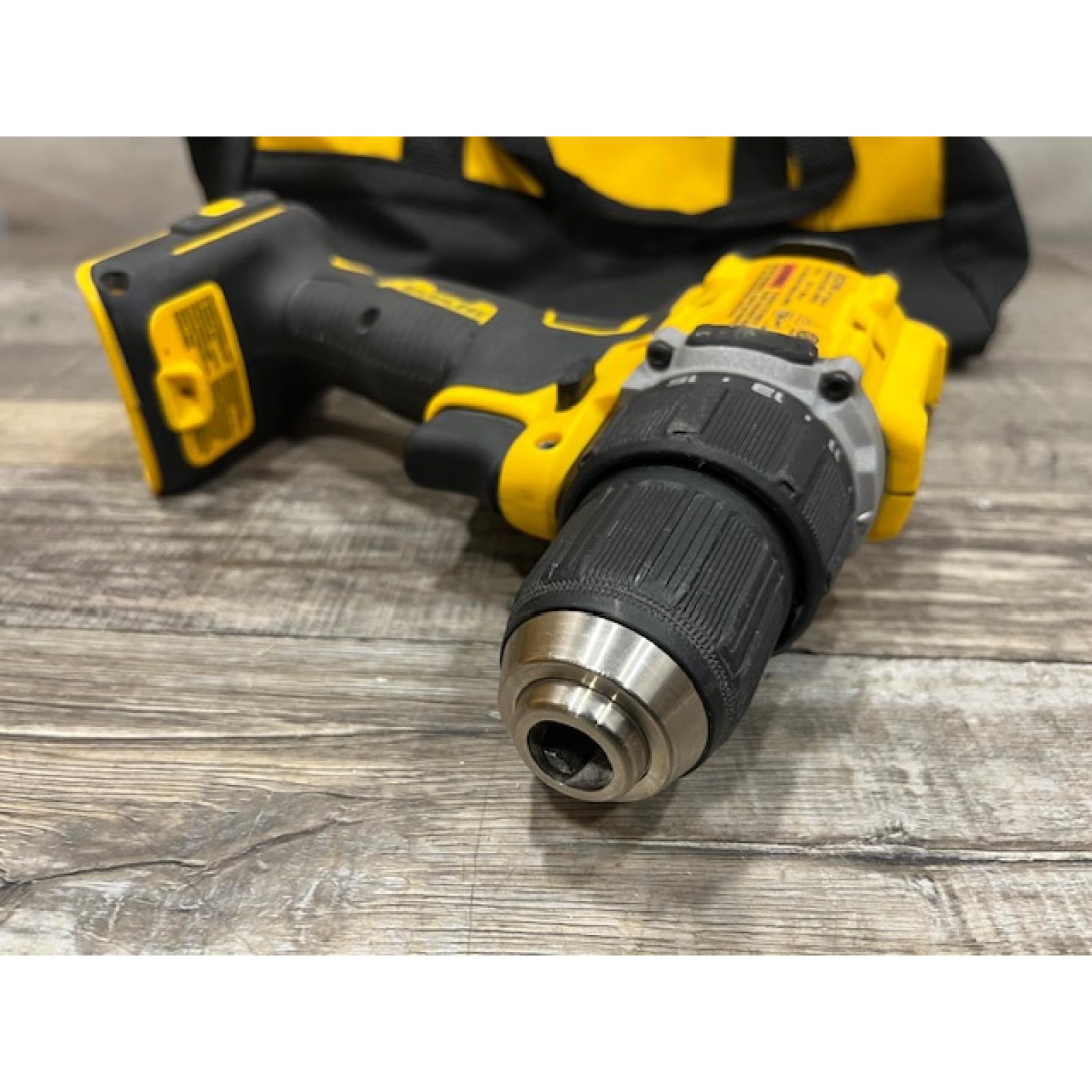AS-IS DEWALT Atomic 20V Lithium-Ion Cordless Compact 1/2 in. Drill/Driver Kit