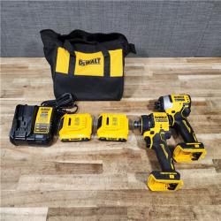HOUSTON LOCATION - AS - IS DEWALT 2 TOOL COMBO KIT W/ (2) BATTERY & CHARGER