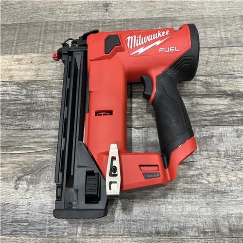 AS-IS Milwaukee FUEL 12-Volt Lithium-Ion Brushless Cordless 18-Gauge 1-1/2 in. Compact Brad Nailer (Tool Only)