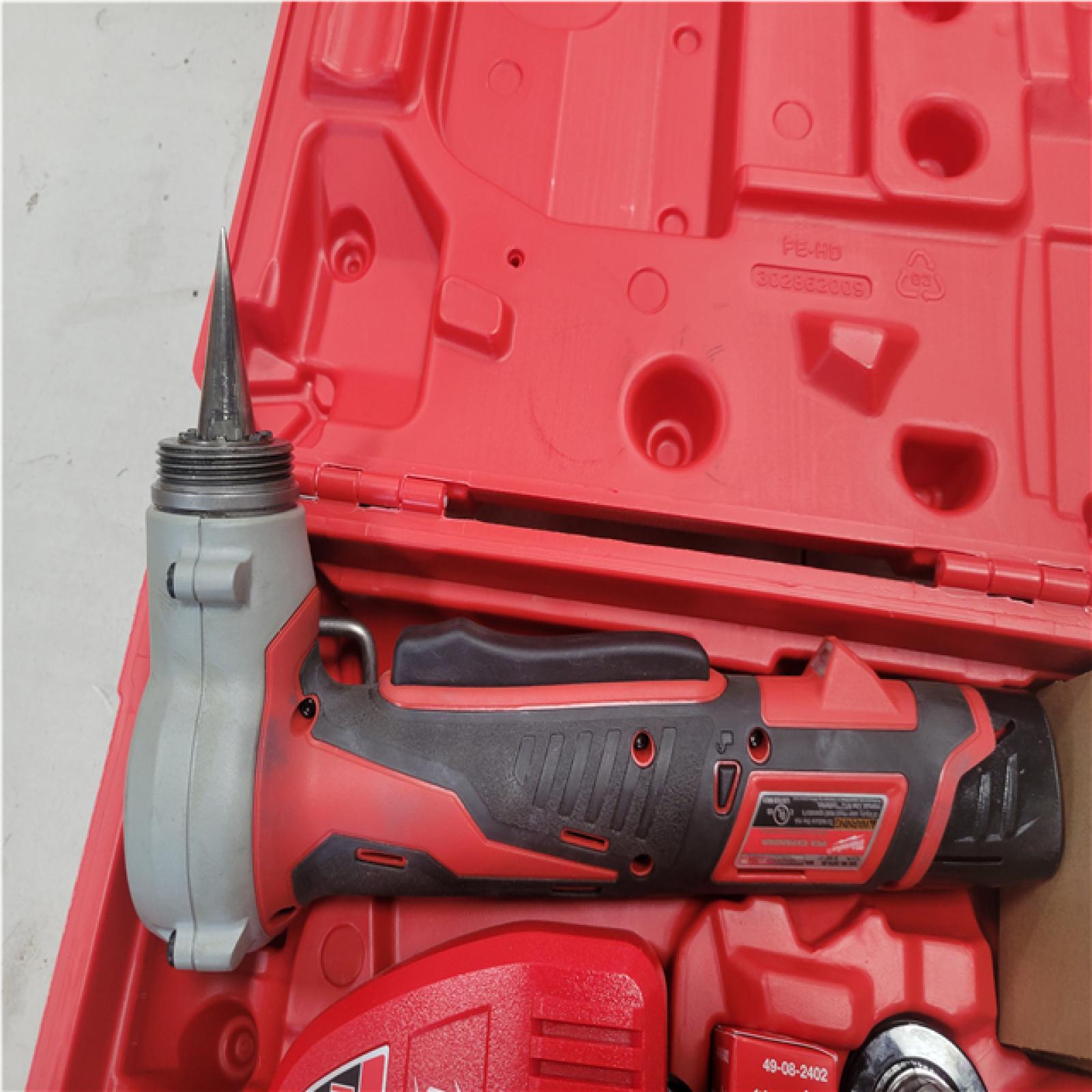 CALIFORNIA AS-IS MILWAUKEE M12 PEX EXPANDER KIT