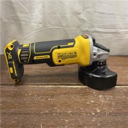 AS-IS DeWalt DCG405B 20V Max XR 4.5-Inch Slide Switch Small Angle Grinder (Tool Only)