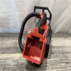 AS-IS Milwaukee FUEL 14 in. 18V Lithium-Ion Brushless Cordless Battery Top Handle Chainsaw (Tool Only)