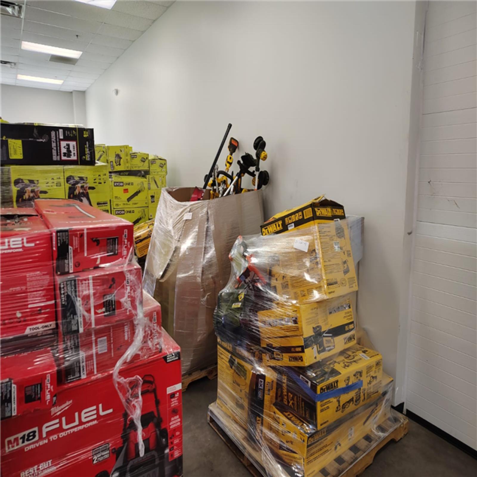 Pittston Location As-Is Power Tools Partial Truckload (10 Pallets) 3172-A