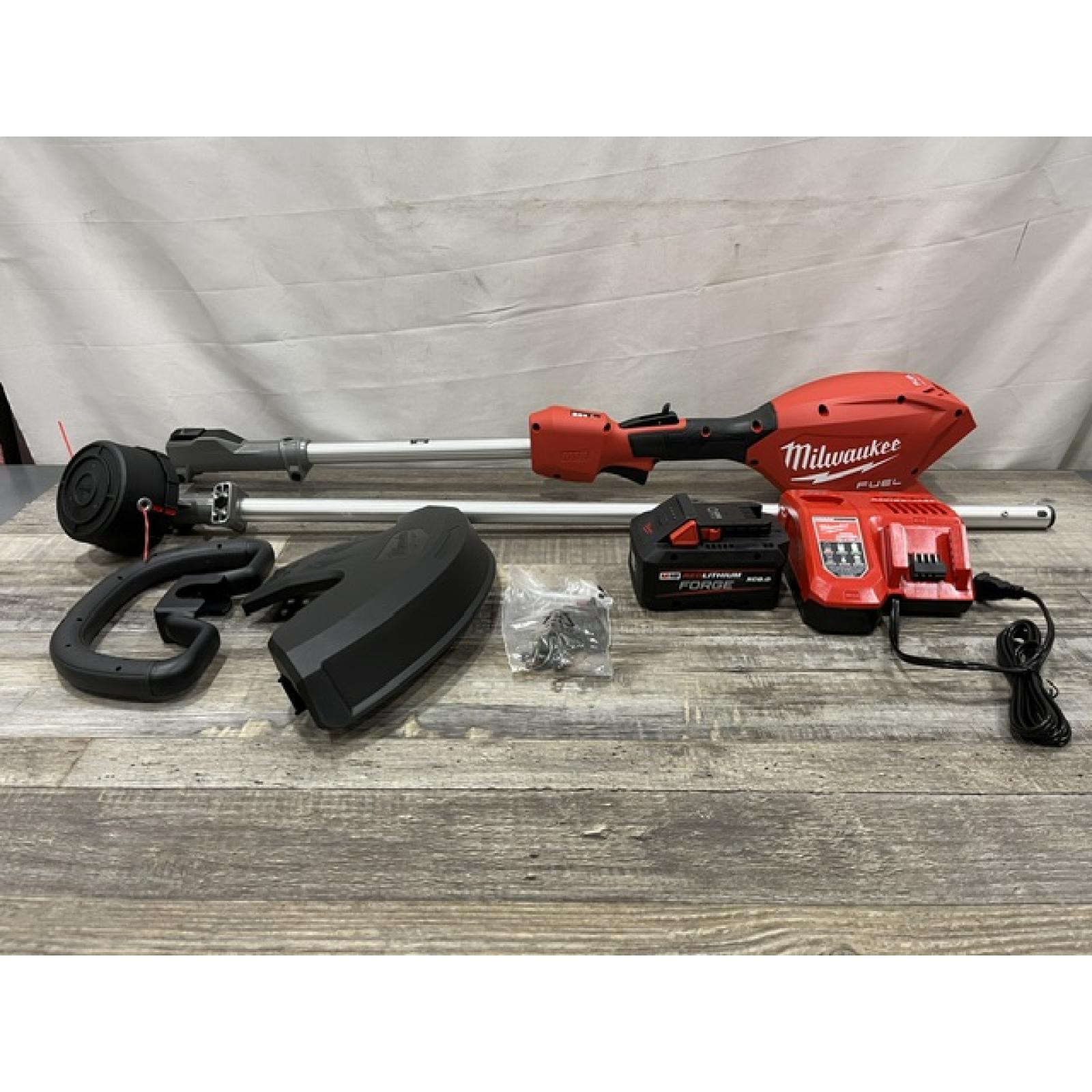 AS-IS Milwaukee FUEL 18V 16 in. Brushless Cordless Battery Powered String Trimmer Kit